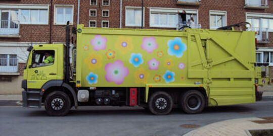 Camion de collecte