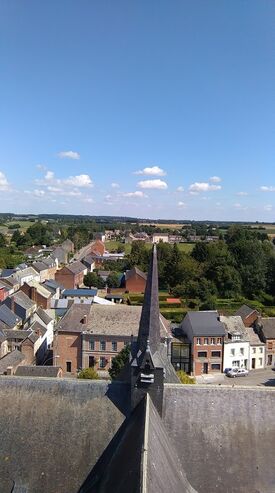 Solre le Château vu du clocher