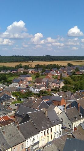 Solre le Château vu du clocher