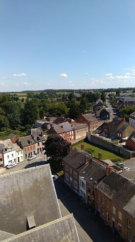 Solre le Château vu du clocher
